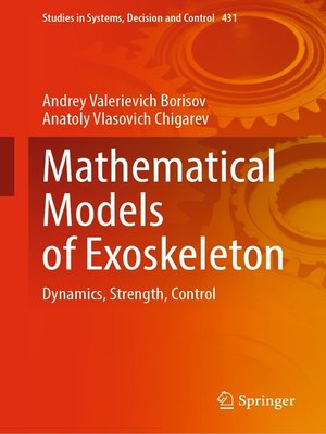 cover image of Mathematical Models of Exoskeleton